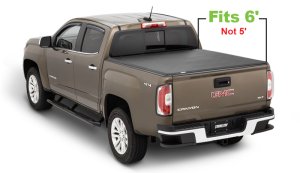 Chevrolet Colorado Tri-Fold Tonneau Cover - Tonno Pro - Tonno Fold - `15-`22 Chevrolet Colorado Tri-Fold Tonneau Cover - Tonno Pro - Tonno Fold - `15-`22